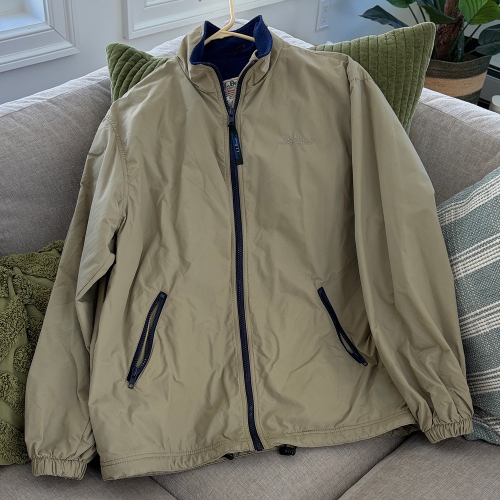 L.L. Bean Tan Three Season Jacket